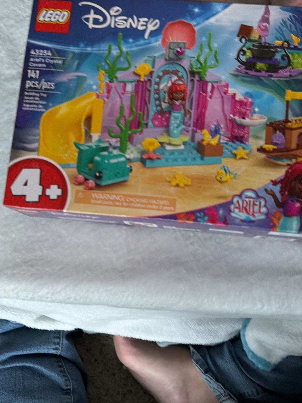 Lego Disney Ariel Ocean Playground - Pink Yellow Blue